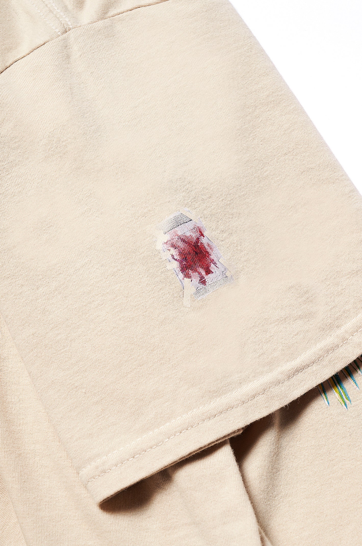 Khaki Joker Brain Flower T-Shirt