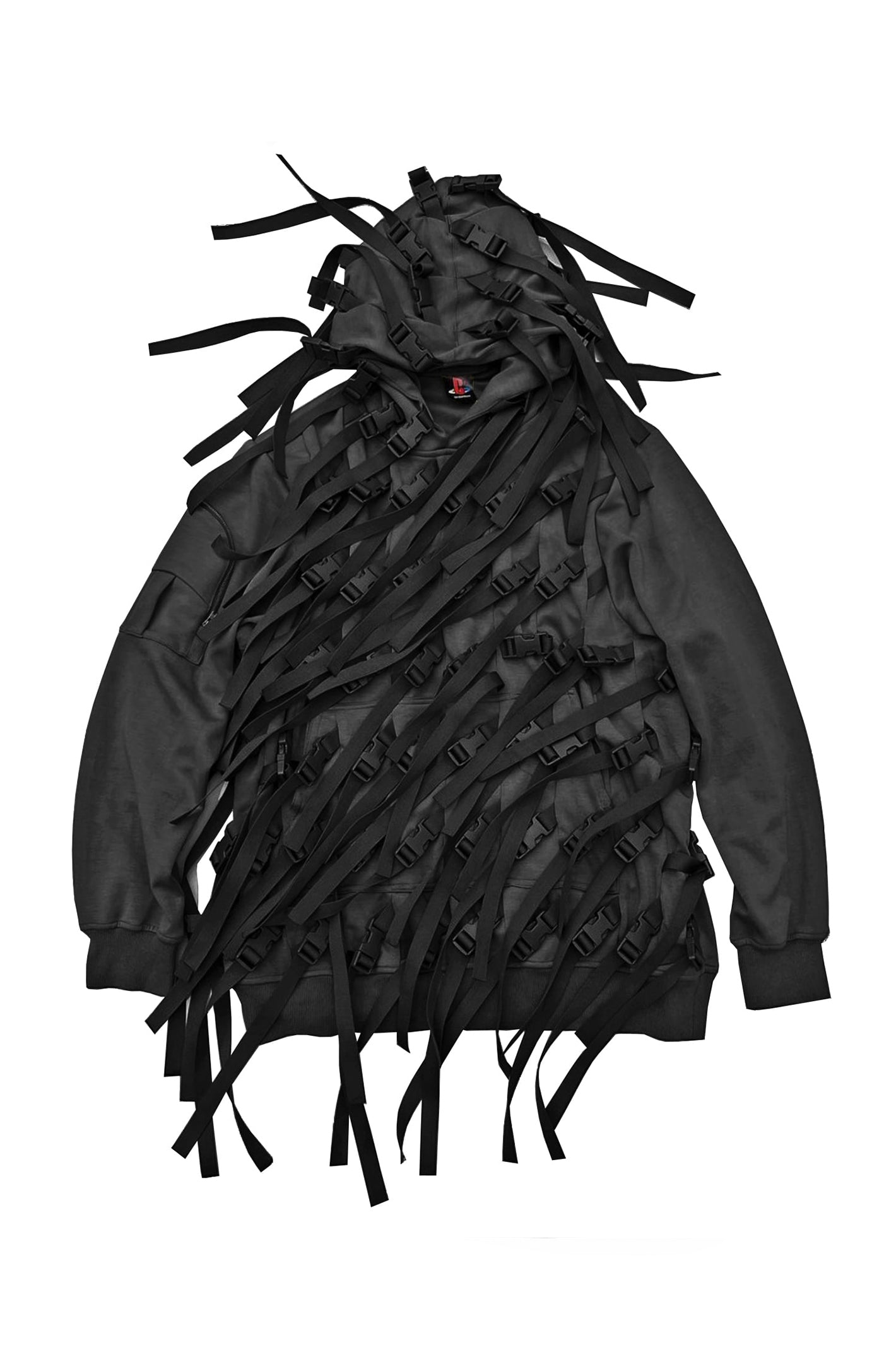 Black Ghillie Suit Hoodie