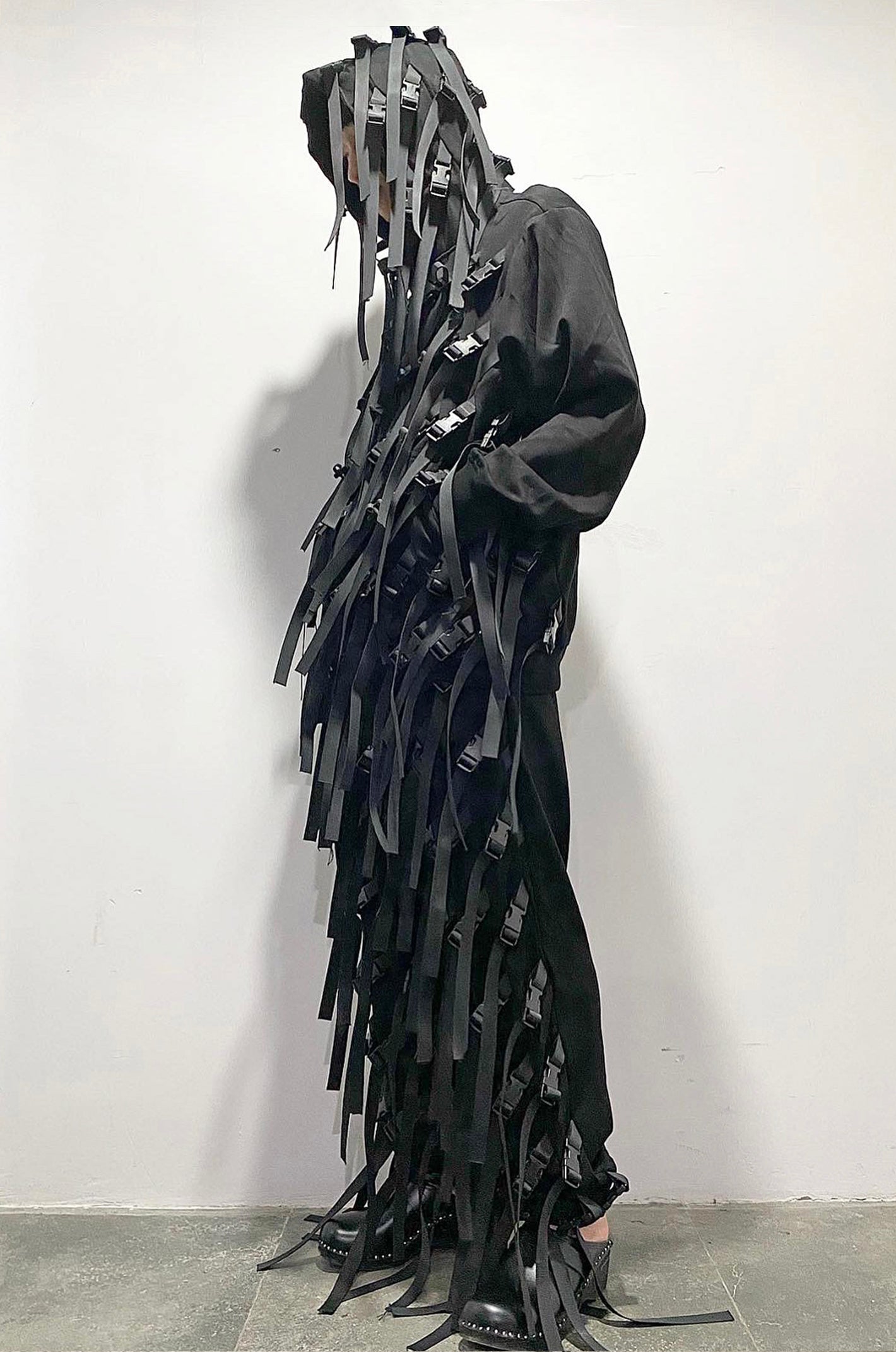 Black Ghillie Suit Hoodie