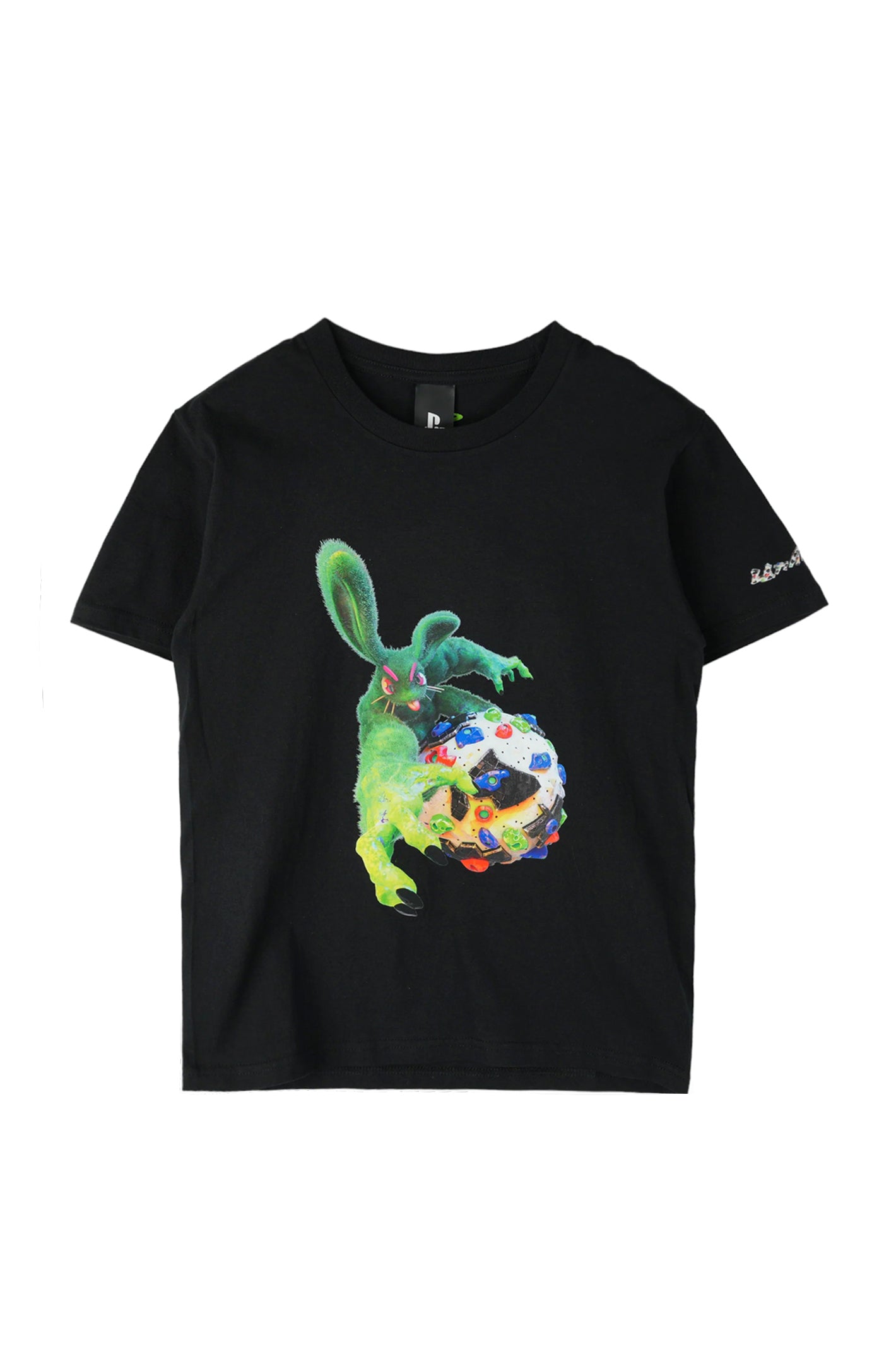 Black Climbing Bunny Hulk T-shirt