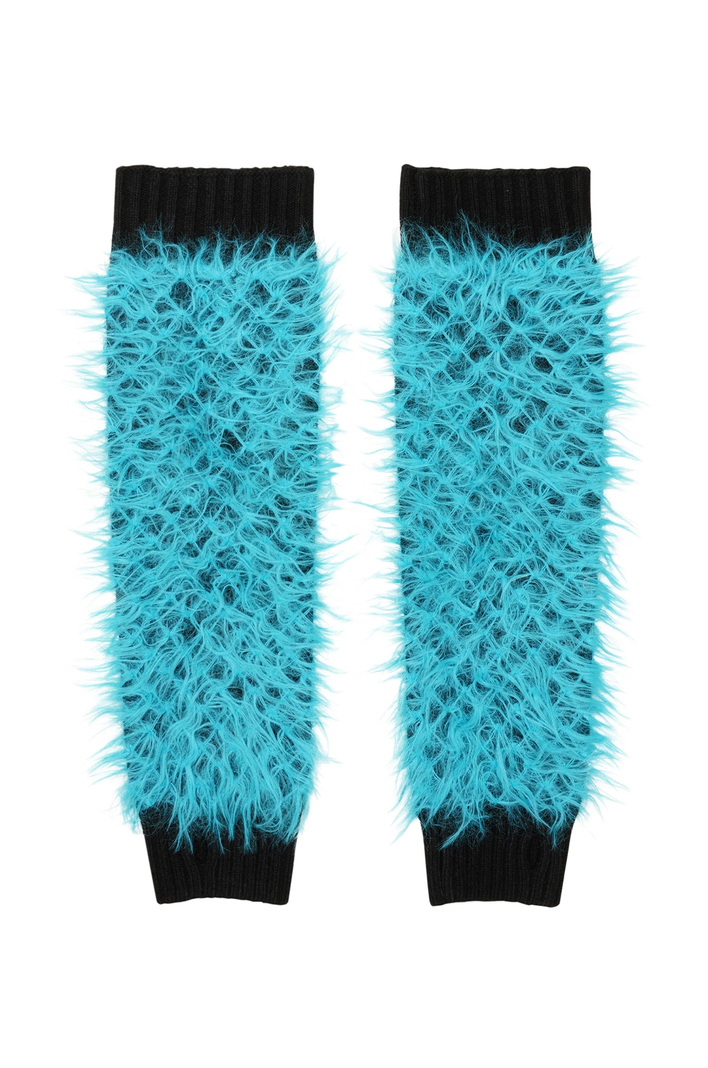 Internet Mohair Knitted Arm Warmers