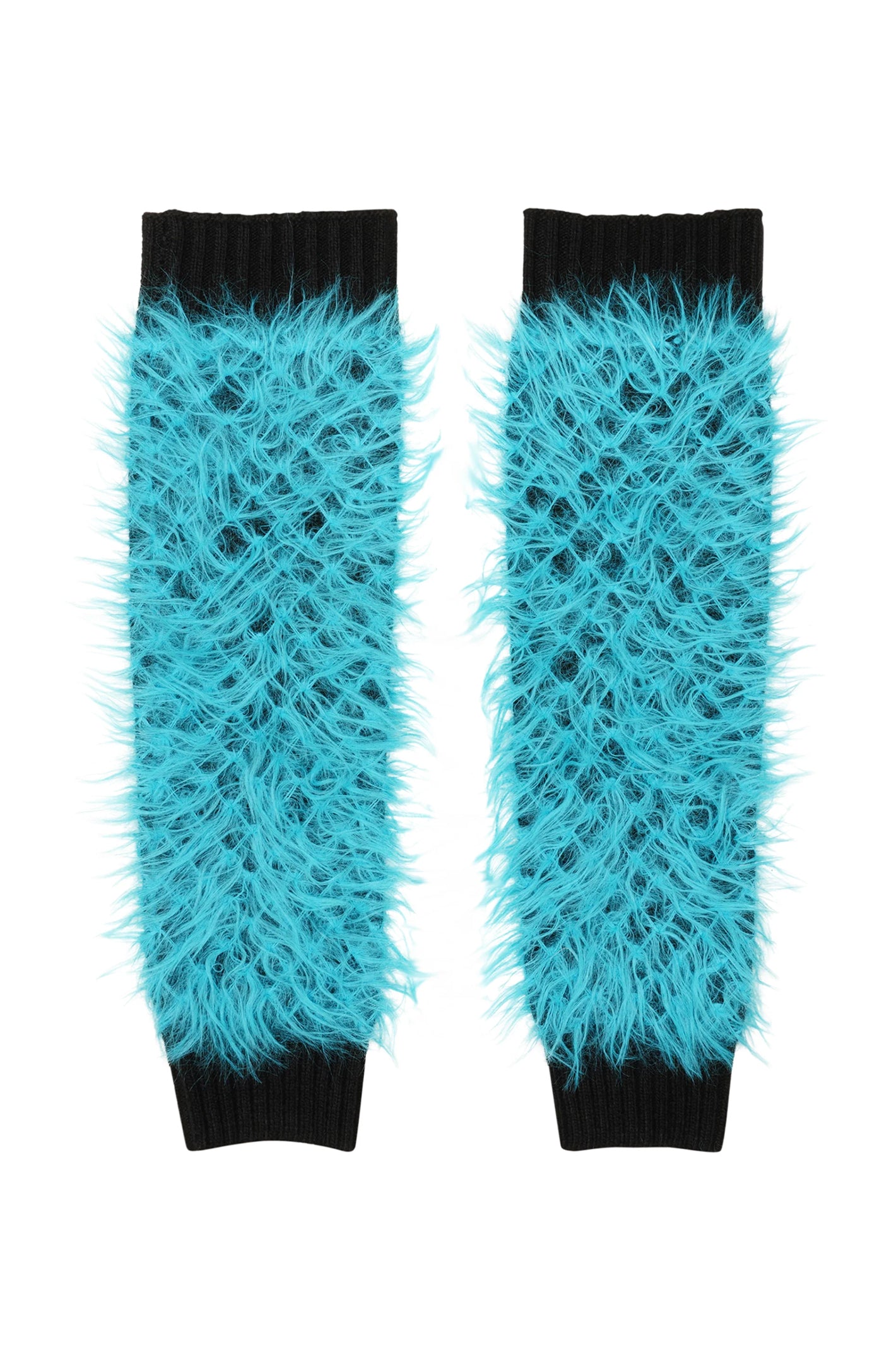 Internet Mohair Knitted Arm Warmers