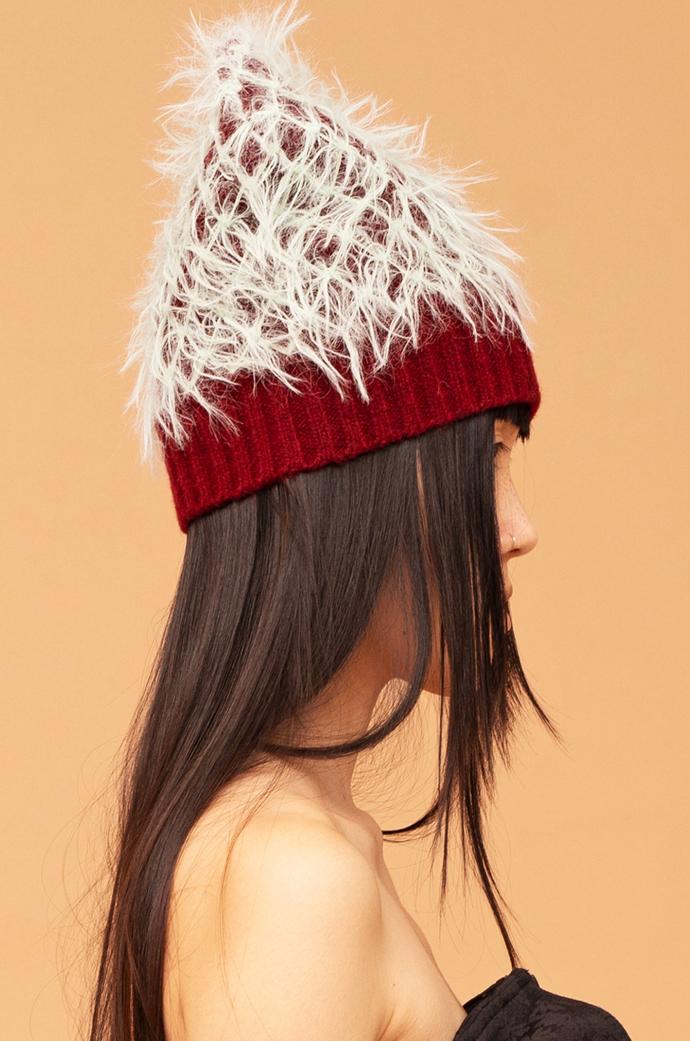 Internet Mohair Knitted Beanie