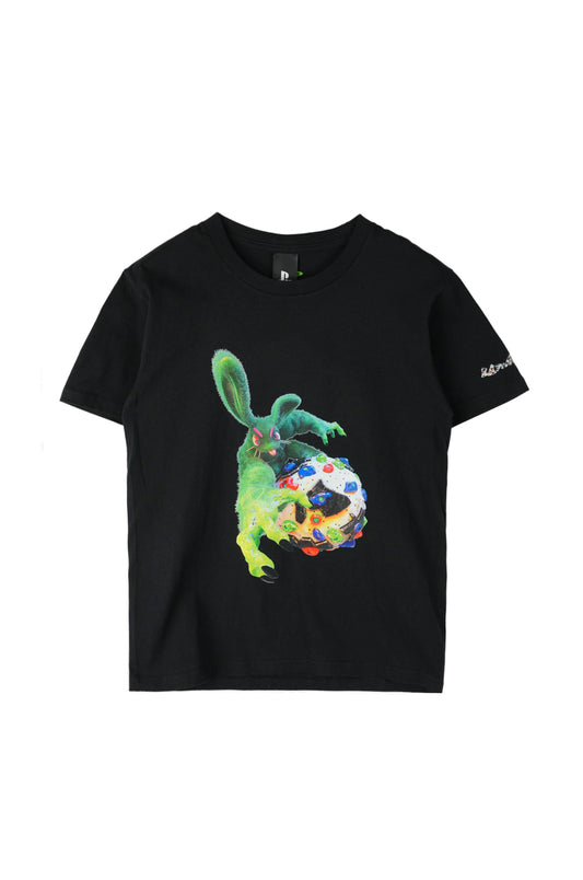 Black Climbing Bunny Hulk T-shirt