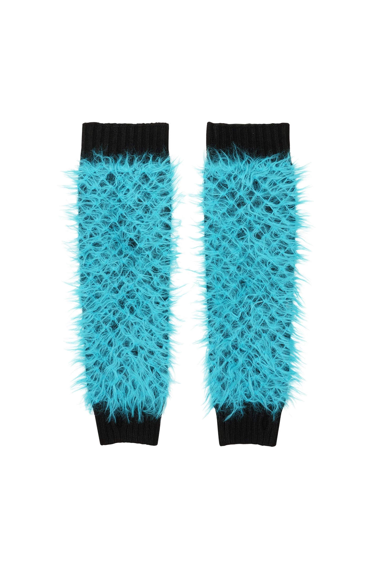 Internet Mohair Knitted Arm Warmers