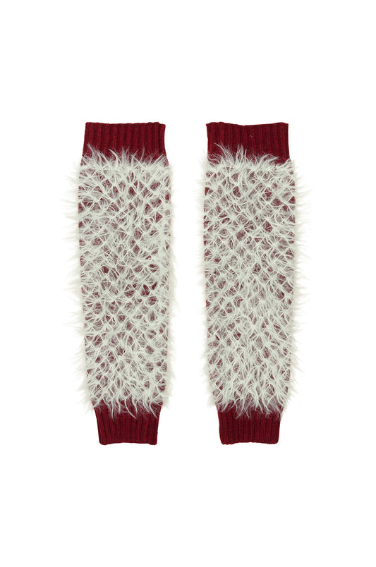 Internet Mohair Knitted Arm Covers