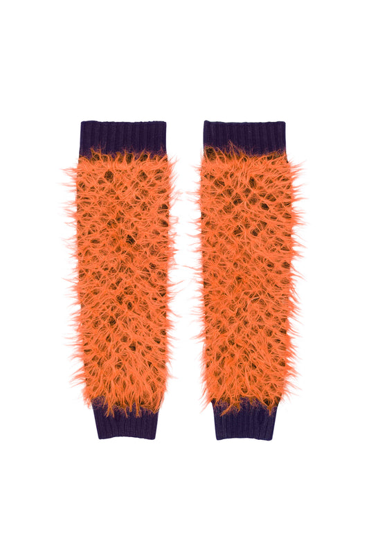 Internet Mohair Knitted Arm Covers